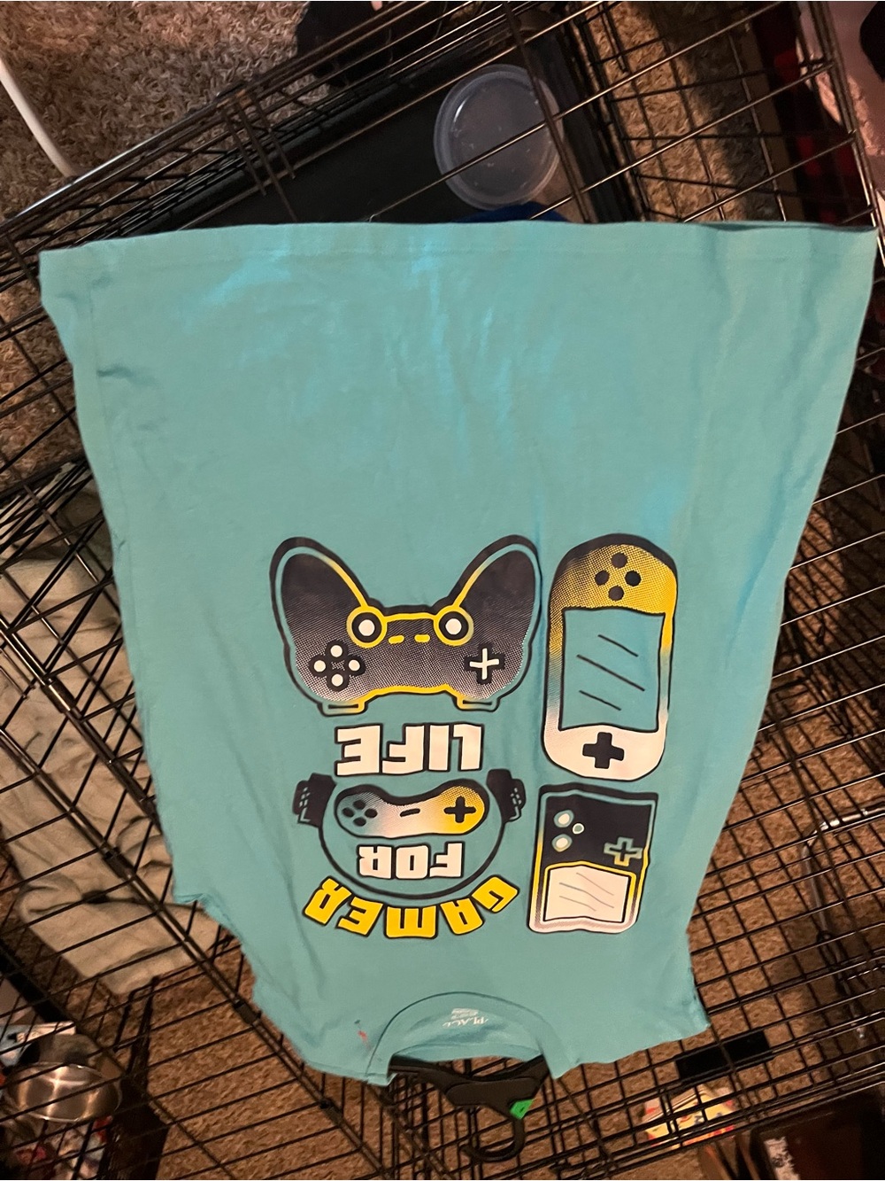 The Children's Place Turquoise Gamer Graphic Tee